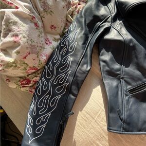 Harley Davidson leather jacket women XS
